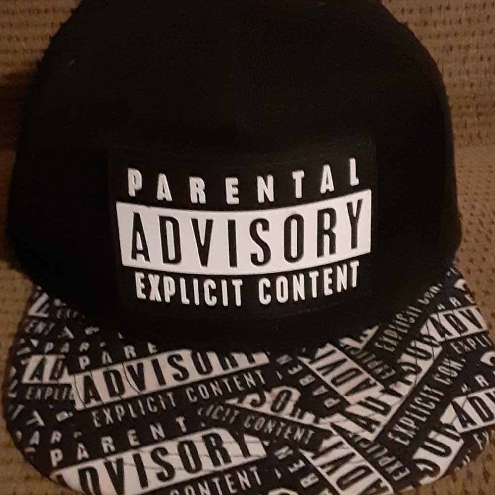 Parental advisory explicit content snapback